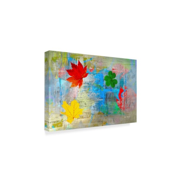 Ata Alishahi 'Leaves And Colors' Canvas Art,12x19